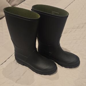 Classic Black Kids Rain Boots